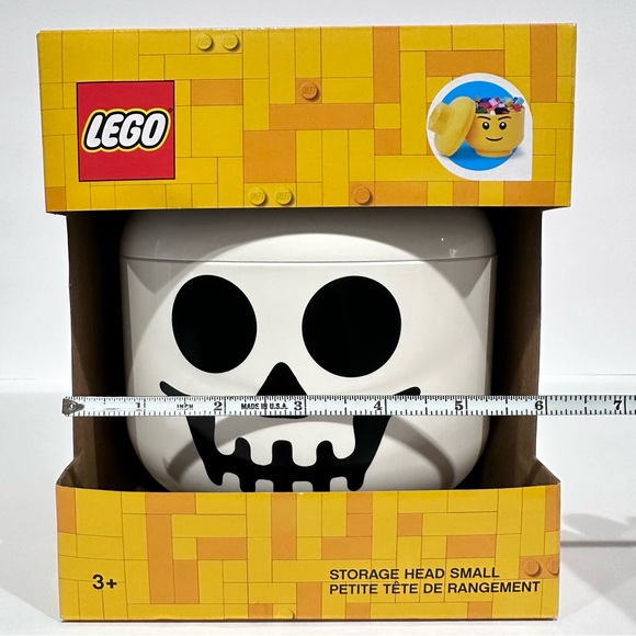 LEGO Skeleton Small Storage Head - Picture 2 of 4